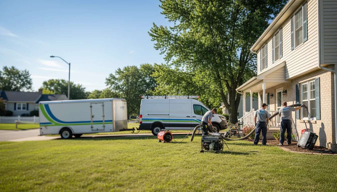 Flooded Basement Restoration And Cleanup With Repair in Johnson, NY near me